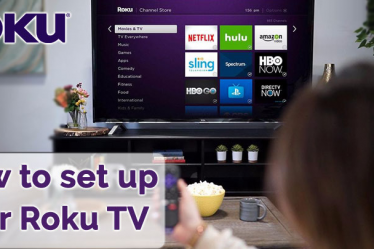 how to setup Roku TV