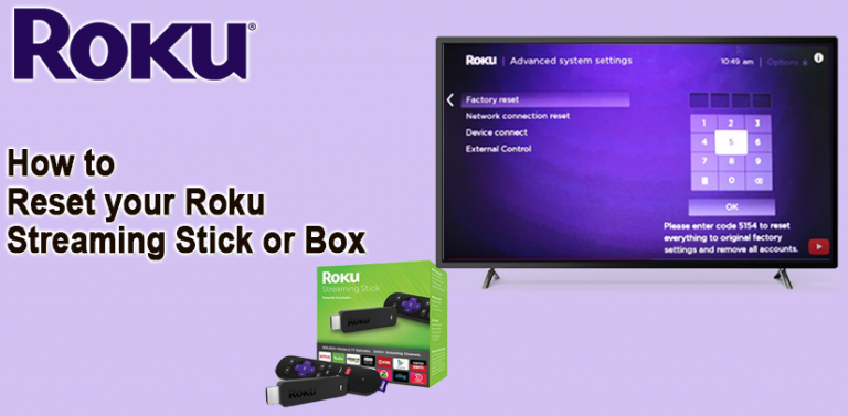 Reset Roku Streaming Stick Or Box | Step By Step Best Guide