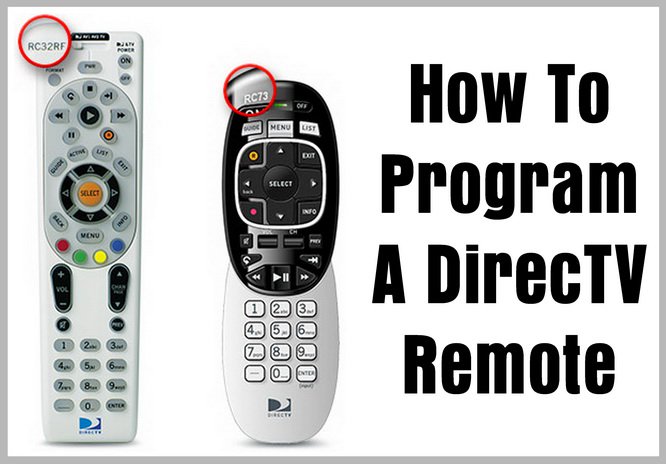 how to program directv remote