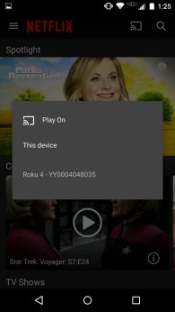 Select Roku Device